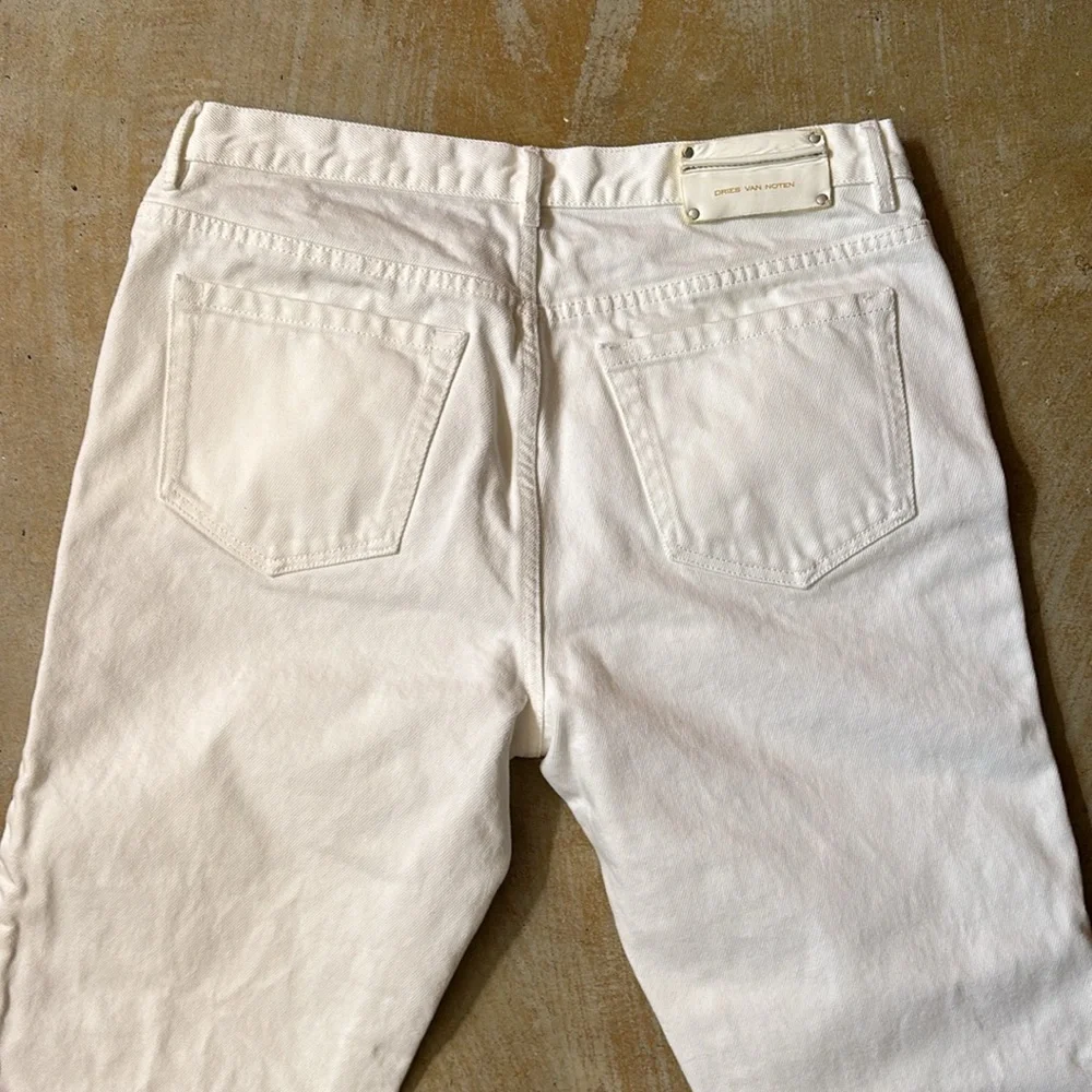 Dries Van Noten white jeans - Picture 3 of 6